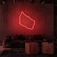 Inselumriss LED-Neonschild Wohnzimmer Büro