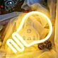 Glühbirne LED-Neonschild Wohnzimmer Büro