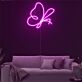 Schmetterling LED-Neonschild für Wohnzimmer Schlafzimmer