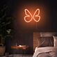 Schmetterling LED-Neonschild für Schlafzimmer und Wohnzimmer