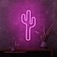 Kaktus LED-Neonschild Wohnzimmer Bar