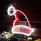 Weihnachtsmannmütze LED-Neonschild für Weihnachten Wohnzimmer