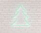 Brighten Up Your Festive Decor: Mini Christmas Tree LED Neon Sign for Home, Office, and Holiday Celebrations