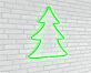 Tannenbaum LED-Neonschild Wohnzimmer Weihnachten