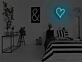Herzsymbol LED-Neonschild für Schlafzimmer und Wohnzimmer