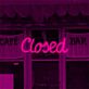 Closed LED-Neonschild für Café, Bar und Geschäft