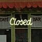 Closed LED-Neonschild für Café, Bar und Geschäft