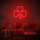 Brighten Your Space: Clover LED Neon Sign for Office, Bar, and Wedding Ambiance.