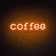 coffee LED-Neonschild für Café und Küche