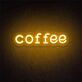 coffee LED-Neonschild für Café und Küche