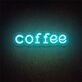 coffee LED-Neonschild für Café und Küche