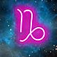 Steinbock Sternzeichen Symbol LED-Neonschild für Wohnzimmer Schlafzimmer