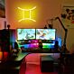 Zwilling Sternzeichen Symbol LED-Neonschild Wohnzimmer Schlafzimmer