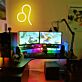 Löwe Sternzeichen Symbol LED-Neonschild Wohnzimmer Schlafzimmer