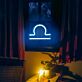 Waage Sternzeichen Symbol LED-Neonschild Wohnzimmer Schlafzimmer