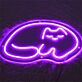 schlafende Katze LED-Neonschild Wohnzimmer Schlafzimmer