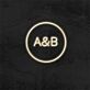 A&B LED-Neonschild für Bar und Cafe