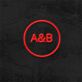 A&B LED-Neonschild für Bar und Cafe