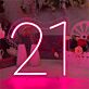 Brighten Your 21st Birthday Bash and Home Space with the Custom Number 21 Birthday Party LED Neon Sign