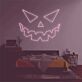 Halloween Kürbisgesicht LED-Neonschild Wohnzimmer Party
