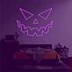 Halloween Kürbisgesicht LED-Neonschild Wohnzimmer Party