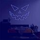 Halloween Kürbisgesicht LED-Neonschild Wohnzimmer Party
