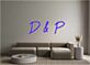 D & P LED-Neonschild Hochzeit Bar