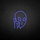 Außerirdischer mit Daumen hoch LED-Neonschild Gaming Bar