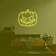 Halloween Kürbis mit Gesicht LED-Neonschild für Wohnzimmer Party