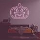 Halloween Kürbis LED-Neonschild für Wohnzimmer Party