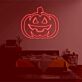 Halloween Kürbis LED-Neonschild für Wohnzimmer Party
