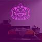 Halloween Kürbis LED-Neonschild für Wohnzimmer Party