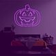 Halloween Kürbis LED-Neonschild für Wohnzimmer Party