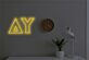 Delta Upsilon ΔΥ LED-Neonschild
