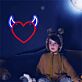 Brighten Up Your Space: Devil Heart LED Neon Sign, Perfect for Home Decor, Trendy Bars, and Romantic Weddings.