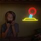 Arcade Joystick LED-Neonschild für Gaming Zimmer