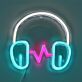 Brighten Up Your Space: Earphone LED Wall Neon Sign Perfect for Bedrooms, Gaming Setups, and Music Lounges.