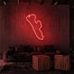 Streckenkarte Nürburgring LED-Neonschild Wohnzimmer Büro