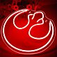 Fantasie Emblem LED-Neonschild Schlafzimmer Gamingzimmer