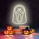Schrei Maske LED-Neonschild für Halloween Party