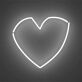 Herzform LED-Neonschild Wohnzimmer Schlafzimmer