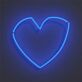 Herzform LED-Neonschild Wohnzimmer Schlafzimmer