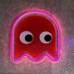 Roter Videospiel-Geist LED-Neonschild für Gamingzimmer und Bar