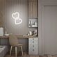 Brighten Your Romantic Evenings and Weddings with Gifts For Her Heart To Heart LED Neon Sign.