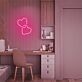 Brighten Your Romantic Evenings and Weddings with Gifts For Her Heart To Heart LED Neon Sign.