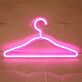 Kleiderbügel LED-Neonschild für Boutique und Ankleidezimmer