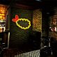 Panierte Garnele als LED-Neonschild für Restaurants