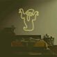Geist LED-Neonschild für Schlafzimmer Wohnzimmer