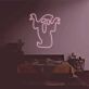 Geist LED-Neonschild für Schlafzimmer Wohnzimmer