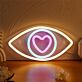 Brighten Up Your Space: LED Eye LED Neon Sign Perfect for Home Decor, Bars, and Celebrations.